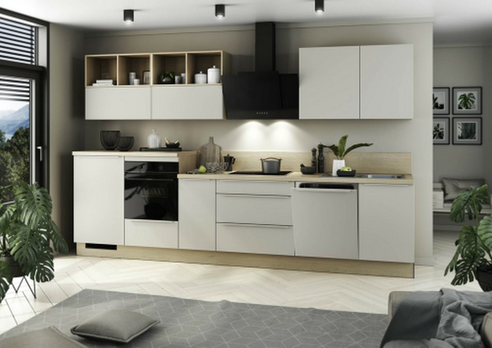 Cindy-Buntjaspis-Louisian Einbauküche