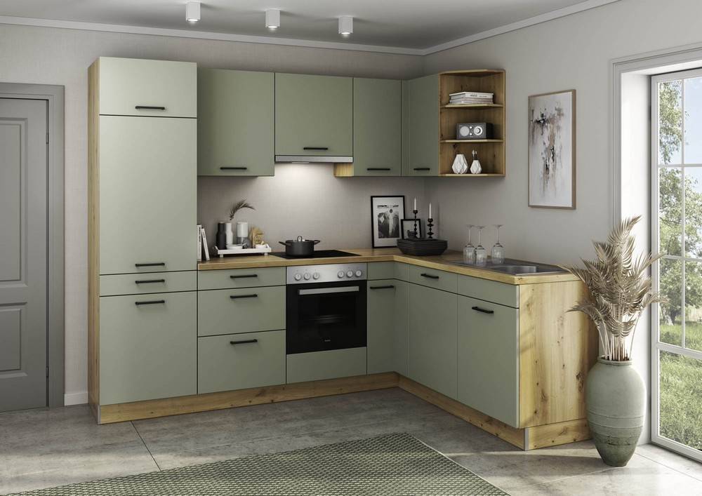 Cindy-Buntjaspis-Louisian Einbauküche