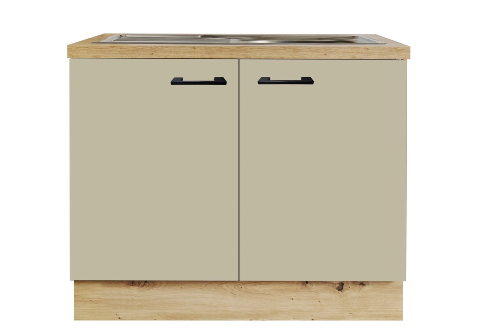 Minas Spülenunterschrank 100 cm