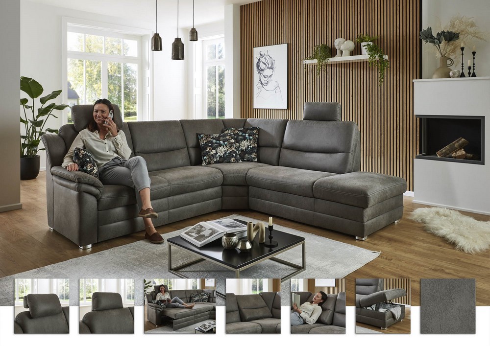 Diamant T+ Wohnlandschaft Planpolster