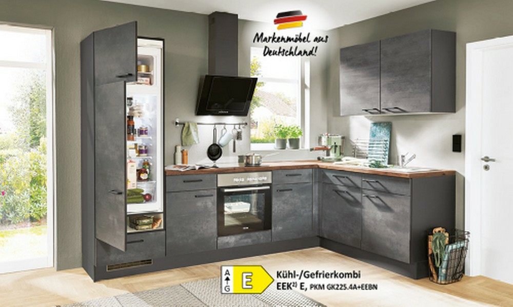 Riva - Malachit - Frisco Einbauküche