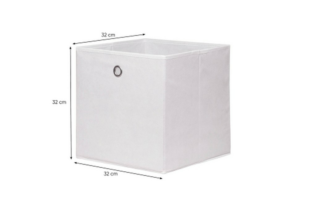 Stoffbox 1 Stoffbox weiß
